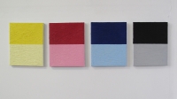  PCT 6, huile sur toile - 4x 24 x 30 cm, 2012