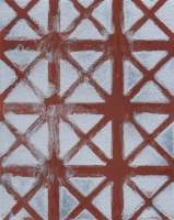 Untitled(rust), 2014 - spray sur papier, 20 exemplaires